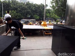 Suasana KPK Menyambut Kembalinya Novel Baswedan