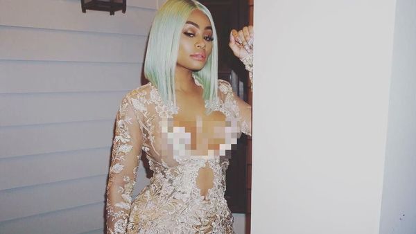 Heboh Video Porno, Ini Gaya Blac Chyna yang Tiru Kim Kardashian