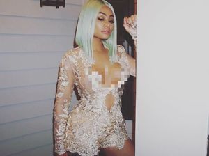 Heboh Video Porno, Ini Gaya Blac Chyna yang Tiru Kim Kardashian