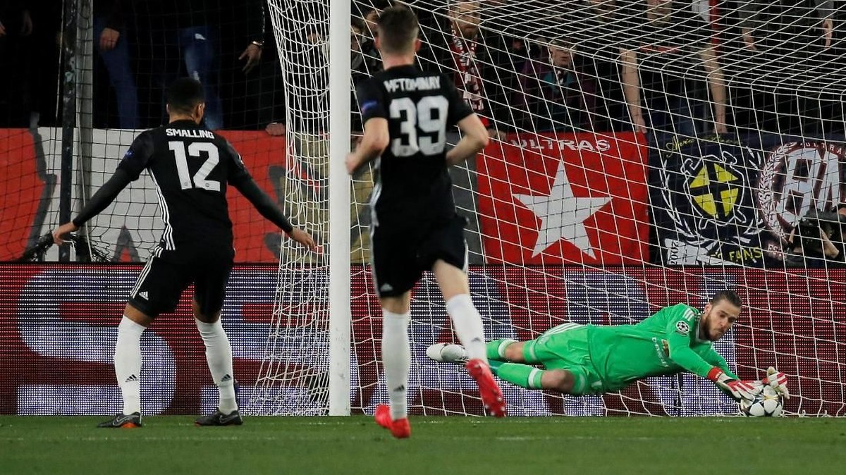 Kiper Manchester United, David De Gea. (Foto: Jon Nazca/Reuters)