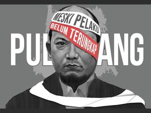 Novel Kembali, Pelaku Penyerangan Masih Misteri