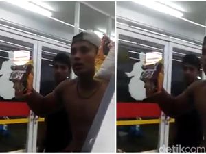 Polisi Kantongi Identitas Pria yang Ancam Pegawai Minimarket