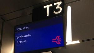 Wakanda Forever! Reaksi Kocak Soal Jadwal ke Wakanda di Bandara Atlanta