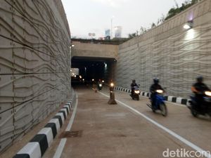 Underpass Lebak Bulus Mulai Diuji Coba, 1 Lajur Bisa Dilintasi Underpass Lebak Bulus Mulai Diuji Coba, 1 Lajur Bisa Dilintasi