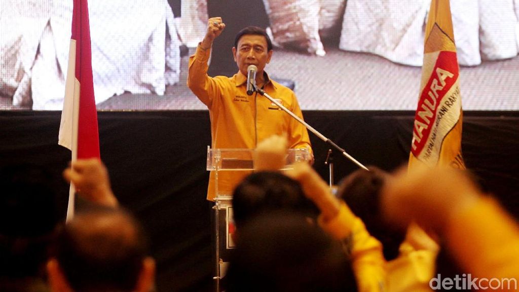 Hanura Kukuhkan Wiranto Jadi Cawapres di Pemilu 2019