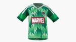 Penampakan Jersey Spesial Adidas-Marvel: Spiderman, Hulk, Iron Man