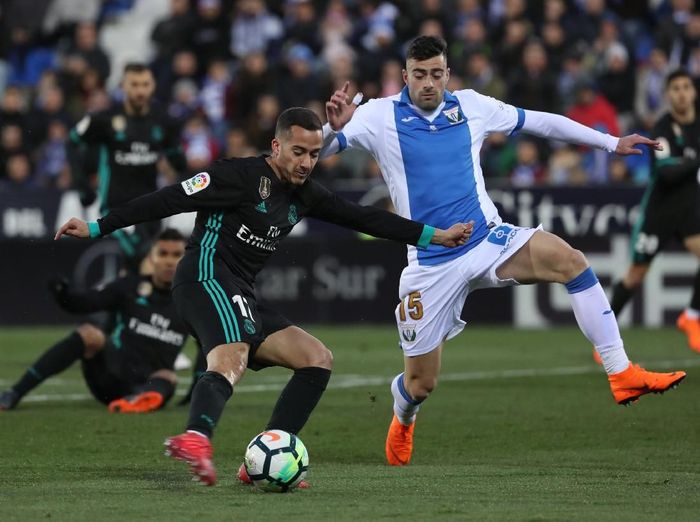 Lucas Vazquez mencetak gol pertama Real Madrid ke gawang Leganes (Susana Vera/Reuters) Lucas Vazquez mencetak gol pertama Real Madrid ke gawang Leganes (Susana Vera/Reuters)