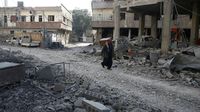 Melihat Suasana Ghouta Suriah yang Disebut Bagai Neraka di Bumi