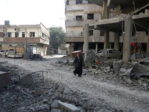 Melihat Suasana Ghouta Suriah yang Disebut Bagai Neraka di Bumi Melihat Suasana Ghouta Suriah yang Disebut Bagai Neraka di Bumi