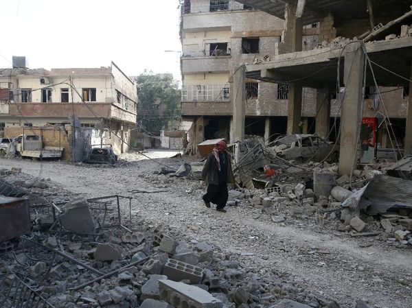 Melihat Suasana Ghouta Suriah yang Disebut Bagai Neraka di Bumi