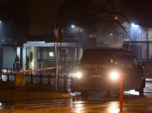 Foto: Penampakan Kedubes AS di Montenegro Usai Dilempari Peledak