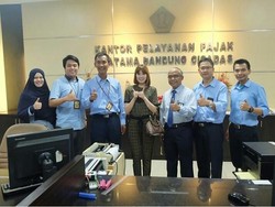 Chika Jessica Sambangi Kantor Pajak Cicadas, Mau Ngapain?