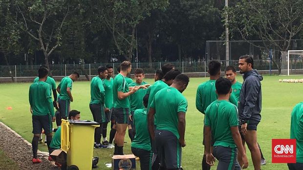 Ilija Spasojevic mengikuti pemusatan latihan Timnas Indonesia U-23 yang dipersiapkan untuk Asian Games 2018.
