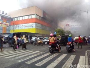 Kebakaran di Plasa Kudus, Matahari Tutup Sementara