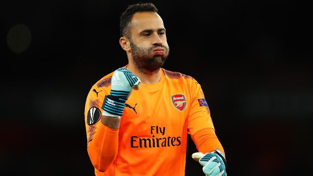 Davide Ospina dipinjamkan Arsenal ke Napoli hingga akhir musim (Richard Heathcote/Getty Images)