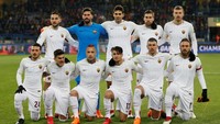 Roma dijamu Shakhtar di Metalist Stadium, Kharkiv dalam partai leg pertama babak 16 besar Liga Champions, Kamis (22/2/2018) dini hari WIB. (Foto: Gleb Garanich/Reuters)