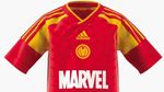 Penampakan Jersey Spesial Adidas-Marvel: Spiderman, Hulk, Iron Man