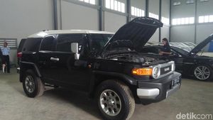 Penampakan FJ Cruiser Milik Luthfi Hasan yang Dilelang Rp 479 Juta