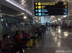 Jelang Kedatangan Novel, Begini Suasana Bandara Soekarno-Hatta