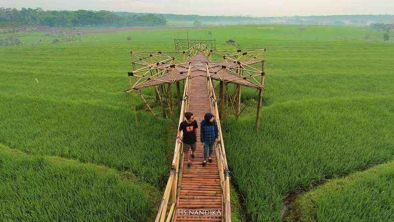 Sawah zaman now yang ada di Desa Wisata Kemetul, Kabupaten Semarang (Instagram/hs_nandika2) Sawah zaman now yang ada di Desa Wisata Kemetul, Kabupaten Semarang (Instagram/hs_nandika2)