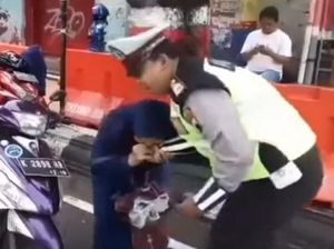 Emak Penggigit Tangan Polisi di Kudus Tetap Akan Diproses Hukum