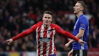 Sesaknya lini depan Prancis --dengan nama-nama seperti Olivier Giroud, Kylian Mbappe, Antoine Griezmann, Alexandre Lacazette, Anthony Martial, hingga Ousmane Dembele-- sepertinya tak menyisakan tempat untuk Kevin Gameiro. Foto: Sergio Perez/Reuters