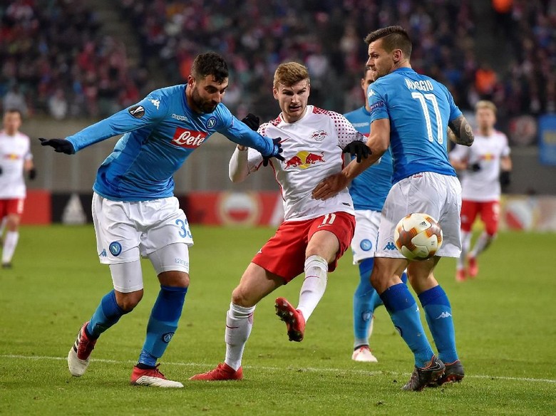 Kalahkan Leipzig 2-0, Napoli Tetap Tersingkir Kalahkan Leipzig 2-0, Napoli Tetap Tersingkir