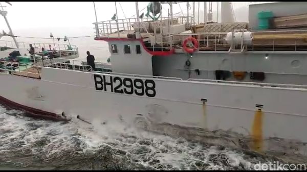 Muatan Diduga Sabu Jumlah Besar dari Kapal Berbendera Taiwan