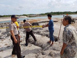 Ini Lokasi Anjing Jadi Santapan Buaya yang Kini Digaris Polisi
