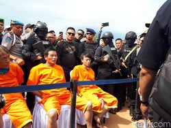 Tersangka 1,6 Ton Sabu Ngamuk di Depan Kapolri dan Sri Mulyani