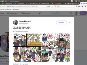 Sindir Presiden Jokowi, Komikus Jepang Bersujud Minta Maaf Sindir Presiden Jokowi, Komikus Jepang Bersujud Minta Maaf