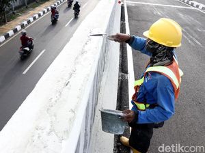 Sore Hari, Flyover Cipinang Lontar Diuji Coba Lagi Sore Hari, Flyover Cipinang Lontar Diuji Coba Lagi