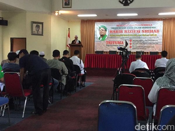 Foto: Deklarasi Kaukus Pembela Imam Besar Indonesia Habib Rizieq