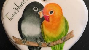 Keren! Kreasi Kue Kering Bergambar Hewan Ini Seperti Lukisan di Buku Gambar