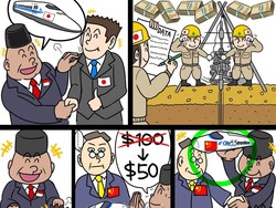 Kereta Cepat Juga Pernah Disindir Komikus Jepang