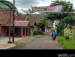 Sering Hilang Uang, Warga Rancah Ciamis Pasang Spanduk Tuyul