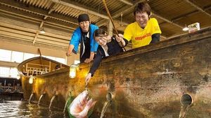 Lihat Nih Keseruan Mancing Sebelum Mulai Makan di Restoran Ini