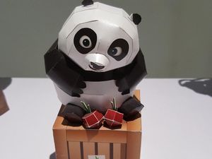 Keren Deh, Bun, Boneka dan Miniatur Ini Terbuat dari Kertas