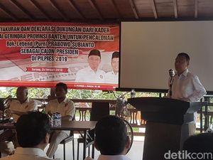 Gerindra Banten Deklarasi Prabowo Capres 2019