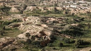 Bukan Lubang Semut, Ini Rumah Bawah Tanah di Tunisia