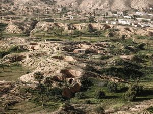 Bukan Lubang Semut, Ini Rumah Bawah Tanah di Tunisia