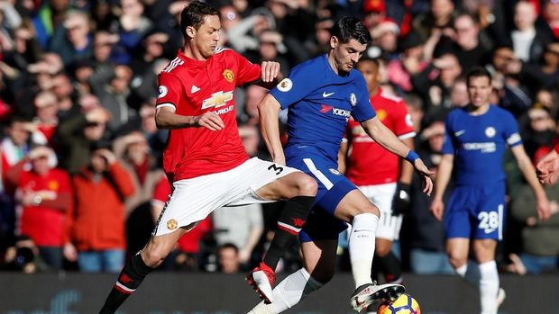 Alvaro Morata gagal membayar kepercayaan yang diberikan Antonio Conte saat melawan Manchester United.