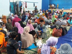 Begini Kondisi Pengungsian Akibat Tanah Retak di Banjarnegara