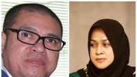 Razman dan Evy, Dulu Kawan Sekarang Lawan