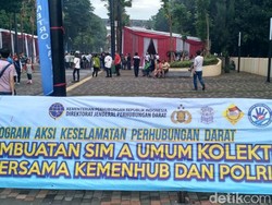 Menhub: Bikin SIM A Umum di GBK Cuma Rp 100 Ribu