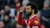 Mohamed Salah dari Liverpol menjadi pemain yang peningkatan harganya diestimasi paling besar. Harga Salah diprediksi sudah naik 74,7 juta euro (Rp 1,266 triliun), membuatnya kini senilai 162,8 juta euro (Rp 2,75 triliun). (Foto: Peter Powell/REUTERS)