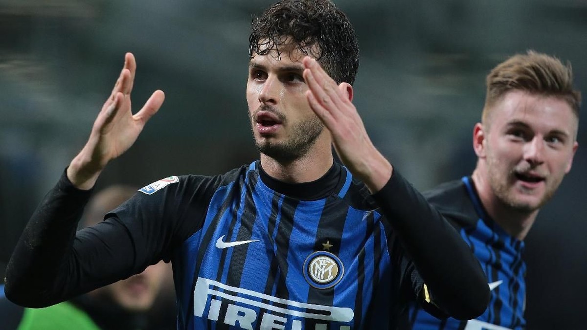 Pemain Inter Milan Andrea Ranocchia. (Foto: Emilio Andreoli/Getty Images)