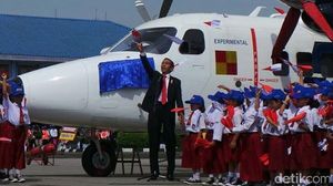 Throwback: Jokowi Saat Resmikan Nama Pesawat Nurtanio