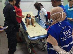 Jari Seorang Bocah 3 Tahun Terluka Akibat Terjepit Tangga Berjalan