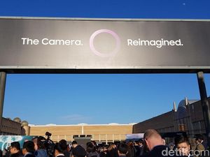 Keramaian di Barcelona Menanti Kelahiran Galaxy S9